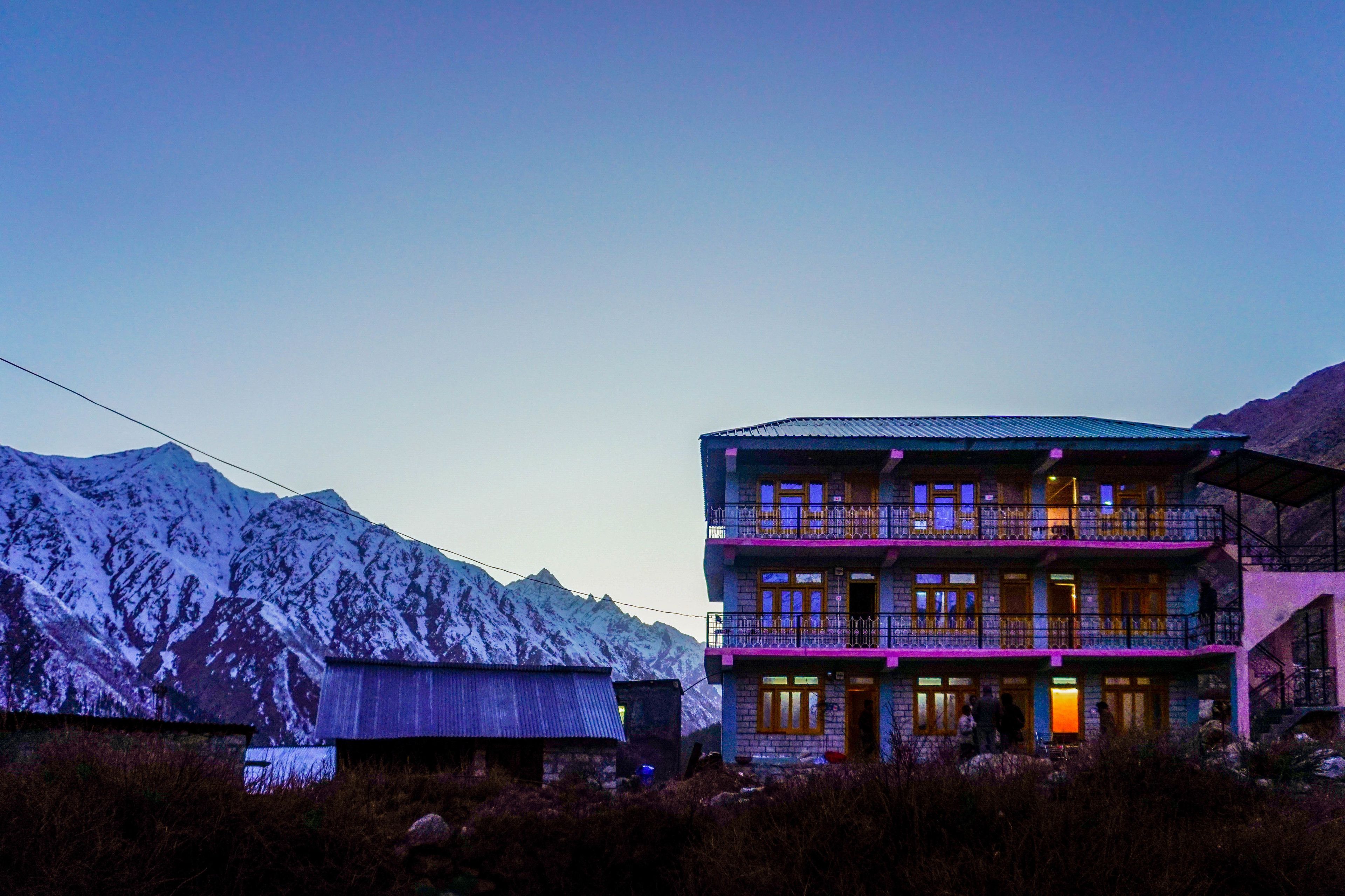 The Wanderers Nest in , in Sangla, India