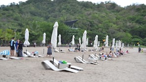 Private beach