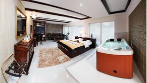 Premium bedding, minibar, in-room safe, desk