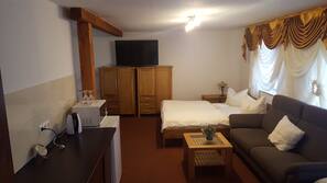 Minibar, Schreibtisch, Bügeleisen/Bügelbrett, kostenloses WLAN