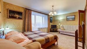1 Schlafzimmer, Bügeleisen/Bügelbrett, kostenloses WLAN