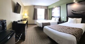 1 bedroom, premium bedding, down comforters, memory foam beds