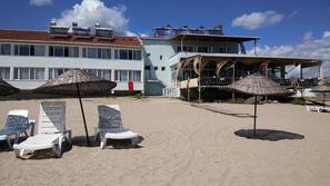 Private beach