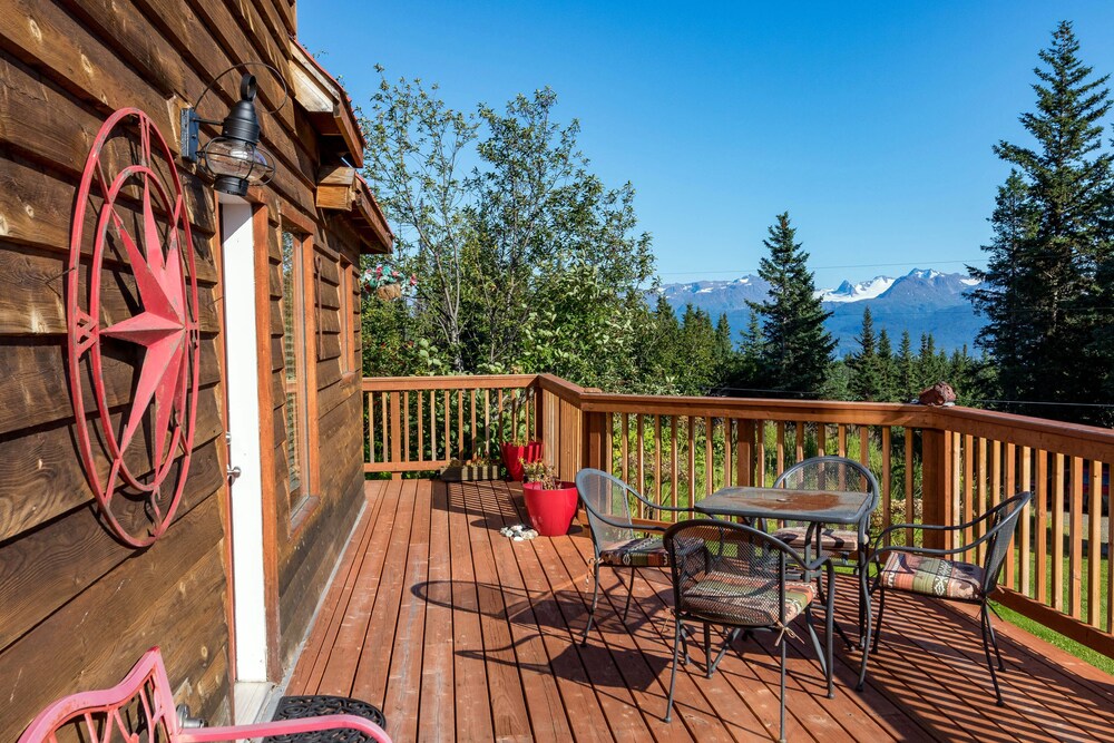 Moose Meadows near Kilcher Homestead in Alaska the Last Frontier in