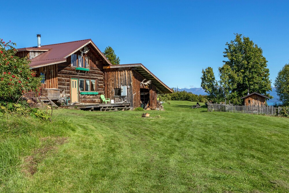Moose Meadows near Kilcher Homestead in Alaska the Last Frontier in