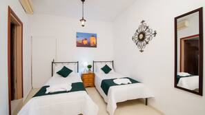 In-room safe, iron/ironing board, free cribs/infant beds, free WiFi