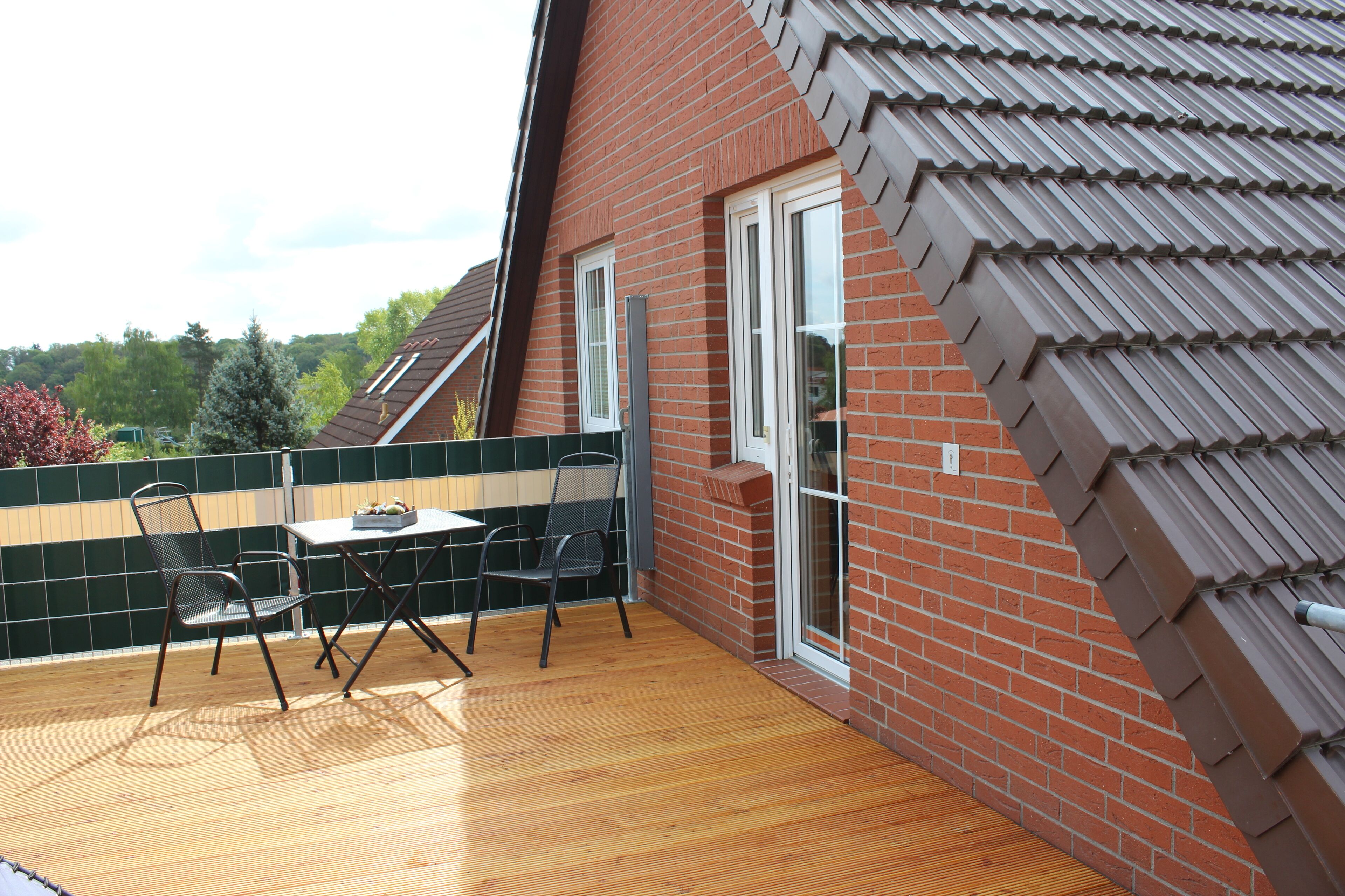 Vacation on the sun Terrace in Malchow, Germany