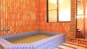 Indoor spa bath