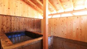 Indoor spa bath