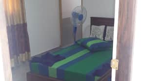 Premium bedding, desk, free wired internet