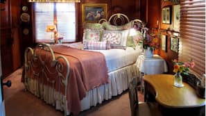 Down comforters, individually furnished, desk, iron/ironing board