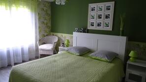 2 chambres, literie de qualité supérieure, décoration personnalisée