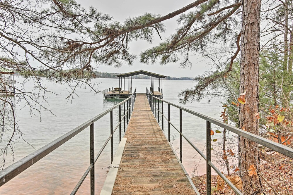 Seneca Home w/Porch & Private Dock on Lake Keowee!