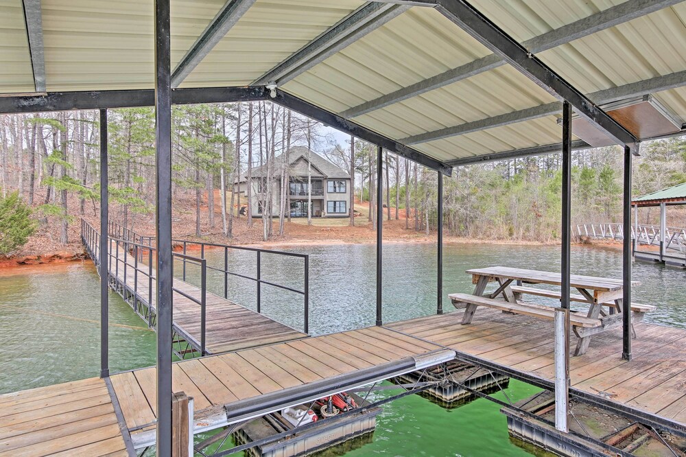 Seneca Home w/Porch & Private Dock on Lake Keowee!