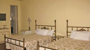 Desk, blackout drapes, free WiFi, linens