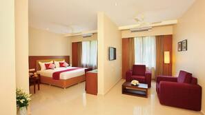 Premium bedding, free minibar items, in-room safe, blackout curtains