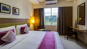 Premium bedding, free minibar items, in-room safe, blackout curtains