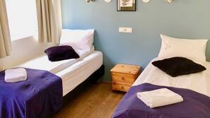Blackout drapes, cribs/infant beds, free WiFi, linens