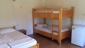 Desk, free cribs/infant beds