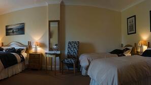 Desk, iron/ironing board, free WiFi, linens