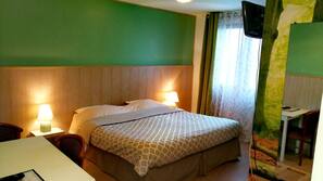 Iron/ironing board, free cots/infant beds, free WiFi, linens