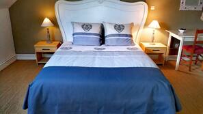 Iron/ironing board, free cots/infant beds, free WiFi, linens