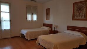 Desk, free cots/infant beds, rollaway beds, free WiFi