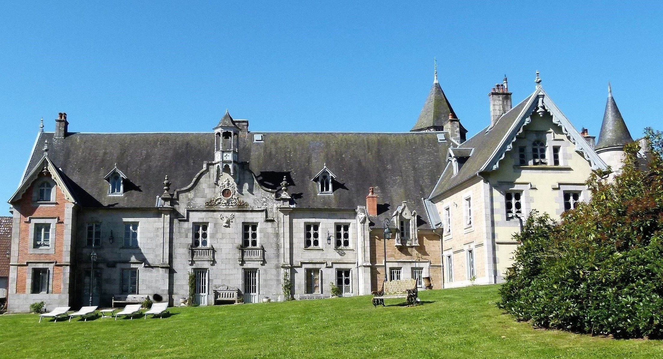 Château de Crocq in Crocq, France