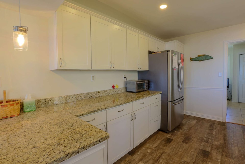 Oceanfront Beach House with Amazing Views, Private Beach Access, Sundeck, Yard & Screened Porches.