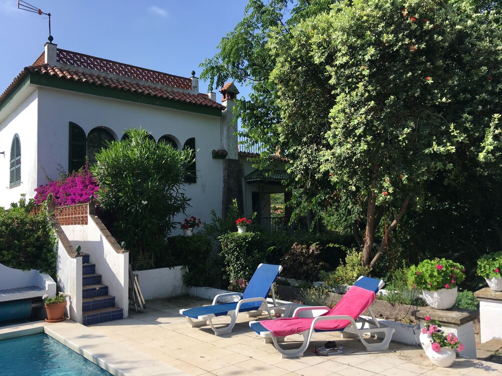 Rustic Beach Side Villa Within A Walled Garden Close To Tarifa In