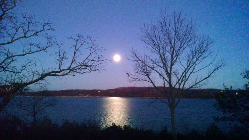 Pool, Spectacular 180° Views from Lakefront Beaver Point Lodge on Stunning Beaver Lake