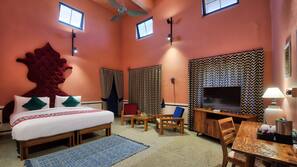 Premium bedding, minibar, in-room safe, desk