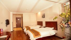 Blackout curtains, iron/ironing board, free WiFi