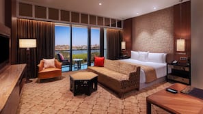 Premium bedding, minibar, in-room safe, desk