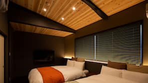 2 bedrooms, desk, free WiFi, linens