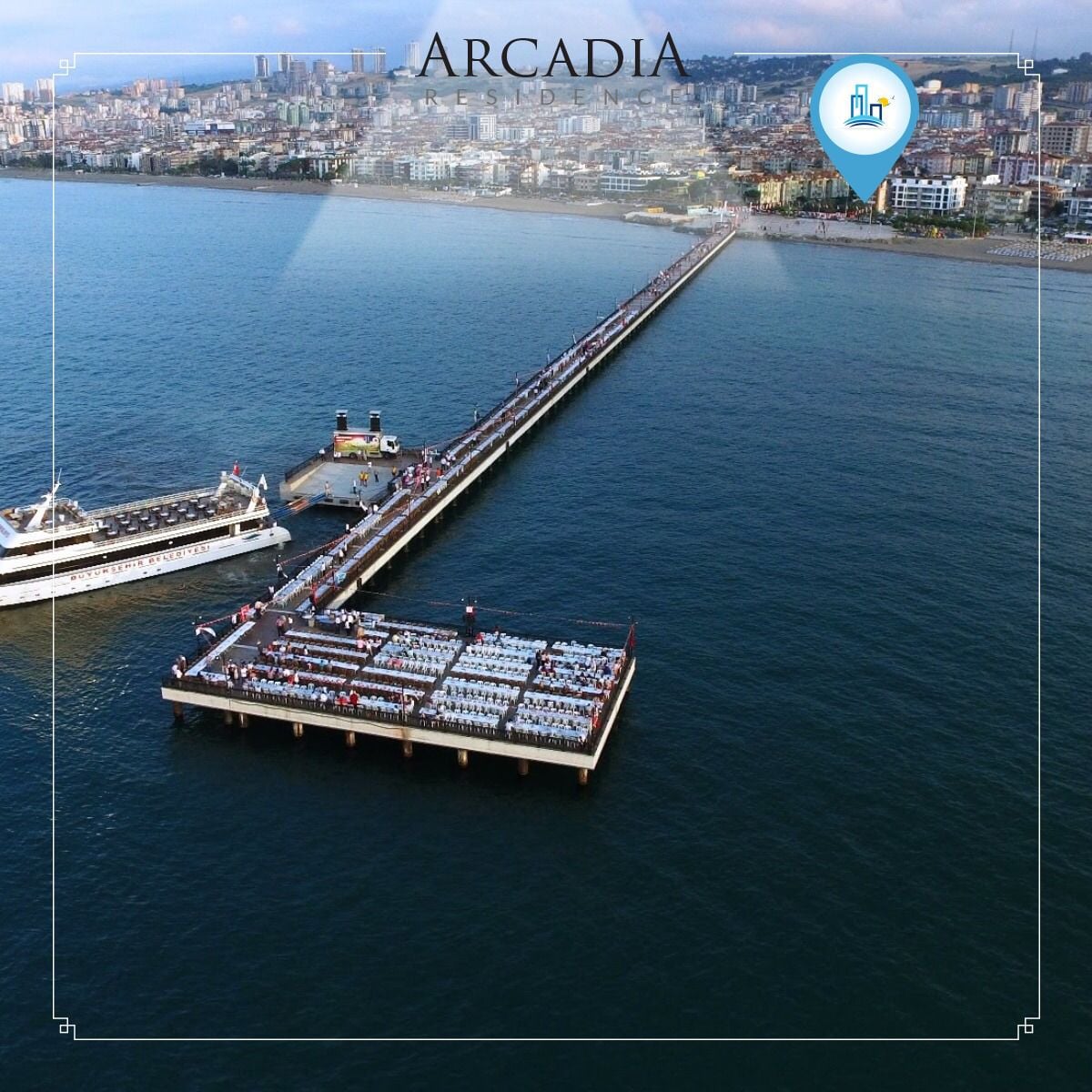Arcadia Apart Residence in Atakum, Turkey