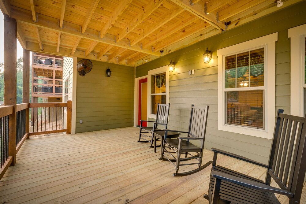 Swimmin' in the Smokies a 6 bedroom cabin with indoor pool.