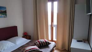 Individually decorated, individually furnished, desk, blackout curtains
