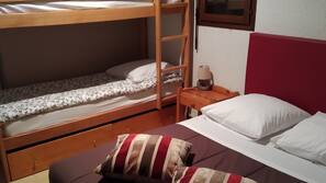 Individually decorated, individually furnished, desk, blackout curtains