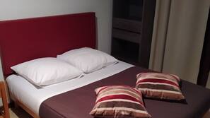 Individually decorated, individually furnished, desk, blackout curtains