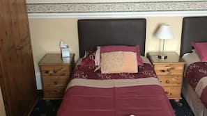 Desk, iron/ironing board, free WiFi, bed sheets