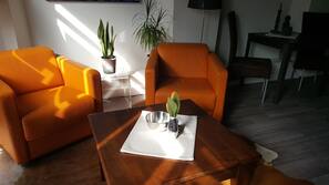 Een minibar, gratis wifi