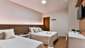 Premium bedding, minibar, desk, blackout curtains