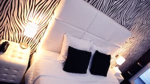 Luxe beddengoed, individueel gedecoreerd, individueel gemeubileerd