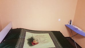 1 bedroom, premium bedding, desk, iron/ironing board