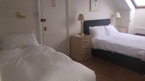 Iron/ironing board, free cots/infant beds, free WiFi