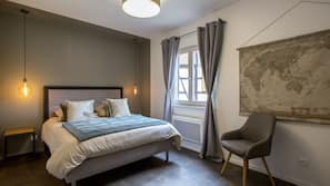 2 chambres, literie de qualité supérieure, décoration personnalisée