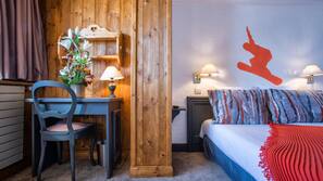1 chambre, literie de qualité supérieure, coffre-forts dans les chambres