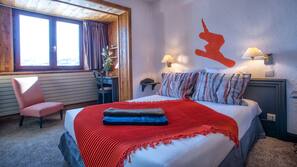 1 chambre, literie de qualité supérieure, coffre-forts dans les chambres