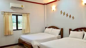 Individually furnished, desk, laptop workspace, free WiFi